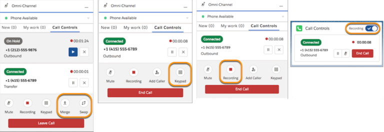 Call Control UI Improvements